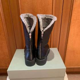Foto inzerátu Nové luxusní zimní dámské kožené italské kozačky