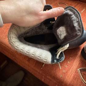 Foto inzerátu Nové dámské zimní boty z pravé kůže a pravým beránkem