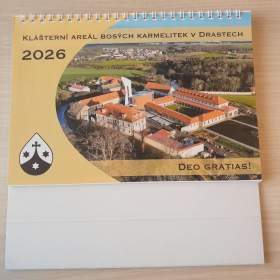 Fotka k inzerátu Stolní kalendář 2026 -  Klášter karmelitek Drasty  / 18563569