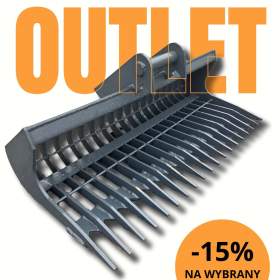 Prostorová lopata, hrábě 120 cm 2,6–3,5 t — Lehnhoff MS03 — OUTLET / 19662970