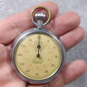 Foto inzerátu Německé vojenské stopky Hanhart z období II. říše.