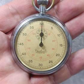 Foto inzerátu Německé vojenské stopky Hanhart z období II. říše.