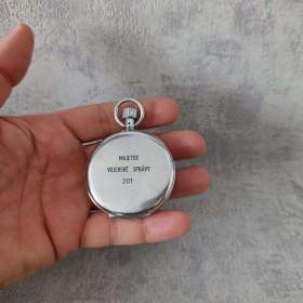 Foto inzerátu Staré vojenské stopky mikrograph Heuer - majetek voj.správy 