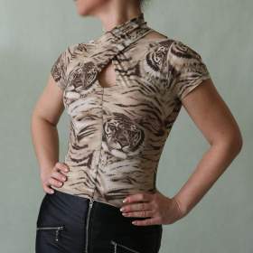 Foto inzerátu Tričko / roláček s tygříky C&amp;A vel.XS 