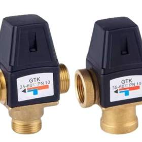 DN20 TŘÍCESTNÉ MOSAZNÉ TERMOSTATICKÉ SMĚŠOVACÍ VENTILY G3/4 / 19664923