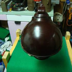 Foto inzerátu Retro starožitná lampa lampička bakelitová TYP 11126 pěkná