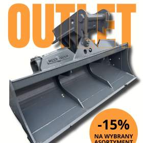 Foto inzerátu Hydraulická lžíce 170 cm 6–10,5 t — Lehnhoff MS08 — OUTLET