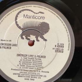 Foto inzerátu ELP The Barbarian vinyl