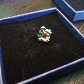 Korálky stříbrné  / 19666368