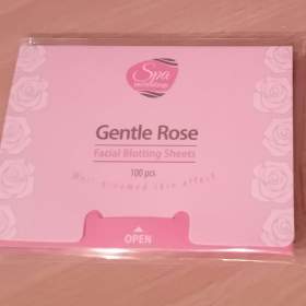 Fotka k inzerátu Pleťové matující papírky Něžná růže / 19664970