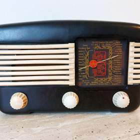 Staré rádio Tesla Talisman 306U, plně funkční, top stav po renovaci / 19669045