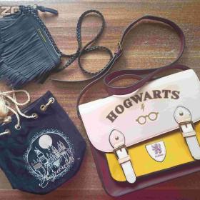 Harry Potter taška přes rameno a stahovací pytlík + kabelka / 19670219