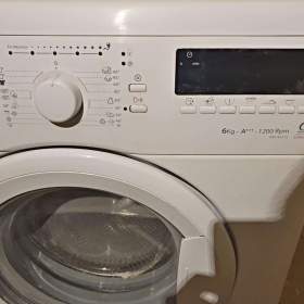 Foto inzerátu PRACKA WHIRLPOOL,BOCNI PLNENI,6KG,JAKO NOVA,A+++,1200 OT.