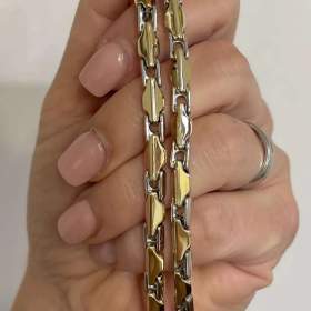 Fotka k inzerátu NOVÁ Skutočne nádherná, výrazná zlatá retiazka -  Korai / 19671590