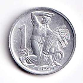1 Kčs ČSR 1950  / 19670777