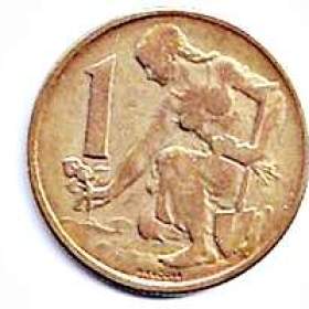 1 Kčs ČSR 1957  / 19670785