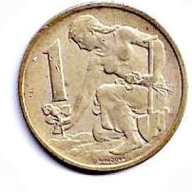 1 Kčs ČSR 1958  / 19670786