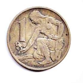 1 Kčs ČSR 1967  / 19670796