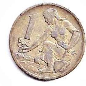 Fotka k inzerátu 1 Kčs ČSR 1975  / 19600844