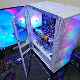 Foto inzerátu 🔥 Herní PC i5-7500 | RX 580 | 16GB RAM | 1TB SSD | 6xRGB | WiFi | W11