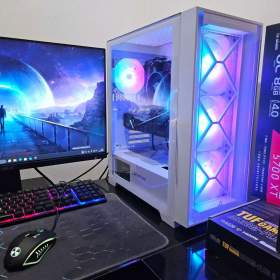 Foto inzerátu 🔥 Bílé Herní PC Ryzen 5 | RX5700XT | 16GB RAM | 1TB SSD | WiFi | ARGB | NOVÉ