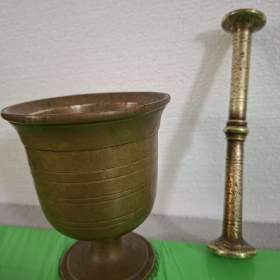 Foto inzerátu Mosazný hmoždíř