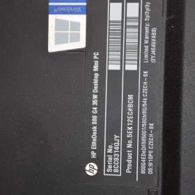 Foto inzerátu HP Elitedesk 800 G4 Mini i5/12GB/SSD 256GB/záruka