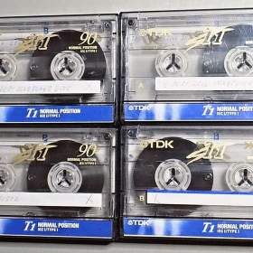 Fotka k inzerátu Prodám prázdné kazety MC, 4 x TDK 90 / 18616046