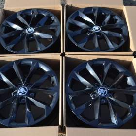 Škoda Kamiq/Scala, S. Arona– NOVÉ 16 originál Alu disky- černé / 19678307