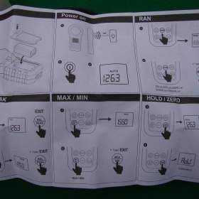Foto inzerátu Mastech MS6612 Profesionální Luxmetr 0 - 200 000 Lux nový