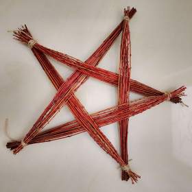 Fotka k inzerátu Vánoční hvězdy z proutí / 19464181