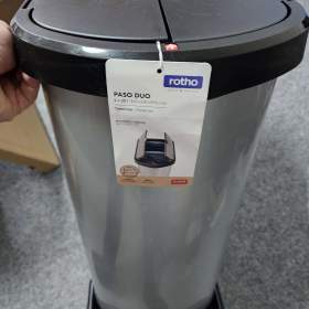 Fotka k inzerátu Odpatkový koš Rotho Paso Duo 50L S pedálem / 19674067