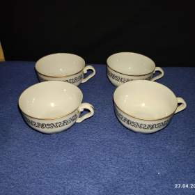 Foto inzerátu Retro set šálků s cukřenkou