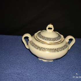 Foto inzerátu Retro set šálků s cukřenkou