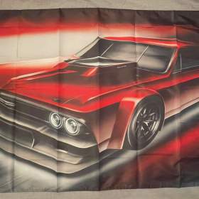 9 -  Banner -  vlajka Vínový auto ZRD / 19686889