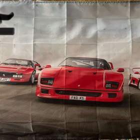 47 -  Banner -  vlajka Ferrari ENZO, 288 GTO, F40, F50 90x150 cm / 19687661