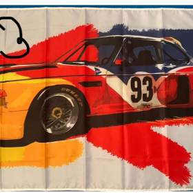 Fotka k inzerátu 83 -  Banner -  vlajka BMW Coupé E9 -  závodní 93 90x150 / 19686924