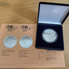 Foto inzerátu sběratelská mince Ag 200Kč PROOF (sada 17ks)