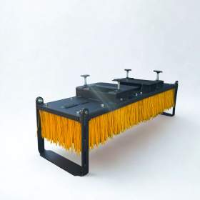 Zametací kartáč/smeták pro bagry a vysokozdvižné vozíky 150 cm / 19713649