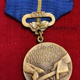 Medaile Za budování sjednocené tělovýchovy / 19722509