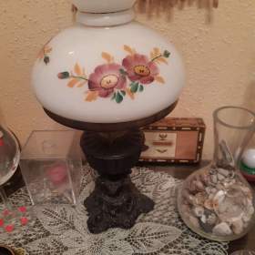 Prodám starou petrolejovou lampu na elektřinu, pozůstalost. / 19723568