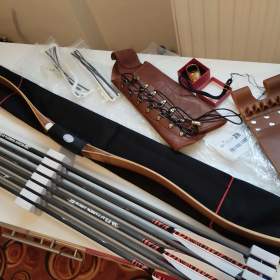 PRODÁM NOVÝ TATARSKÝ LUK OAK TATAR BOW 45LBS+ VYBAVENÍ! !  / 19734507