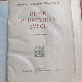 Fotka k inzerátu Deník plukovníka Švece / 18028009