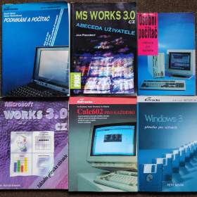 Fotka k inzerátu Počítačové učebnice 1. pol. 90. MS- DOS sestavy / 19966233