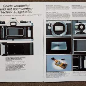 Foto inzerátu Fotoaparáty Pentax v 80 letech v prospektech