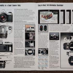 Foto inzerátu Fotoaparáty Pentax v 80 letech v prospektech