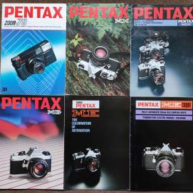 Foto inzerátu Fotoaparáty Pentax v 80 letech v prospektech