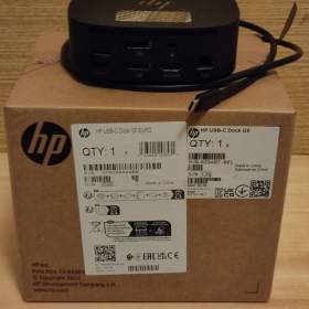 HP USB- C Dock G5 nové nevybalené univerzální / 19748859