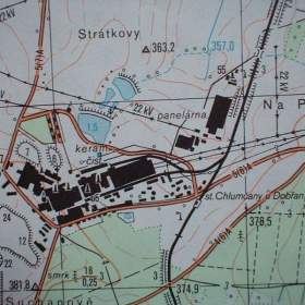 Foto inzerátu Vojenská profesionální tajná mapa Dobřany 1:25