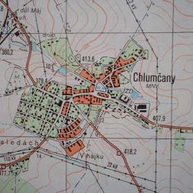 Foto inzerátu Vojenská profesionální tajná mapa Dobřany 1:25